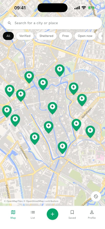 Denchargi app screenshot