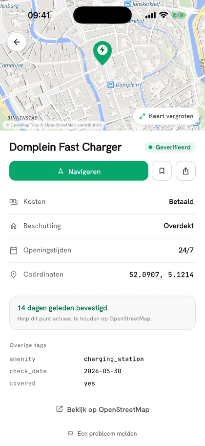 Denchargi app screenshot